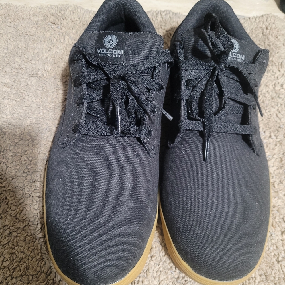 Volcom Men's Black Casual Comp Toe Work Shoes Amazon Workforce Work Shoes